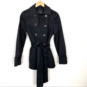 Zara Basic Trench Coat w/ Tie Waist Size Medium